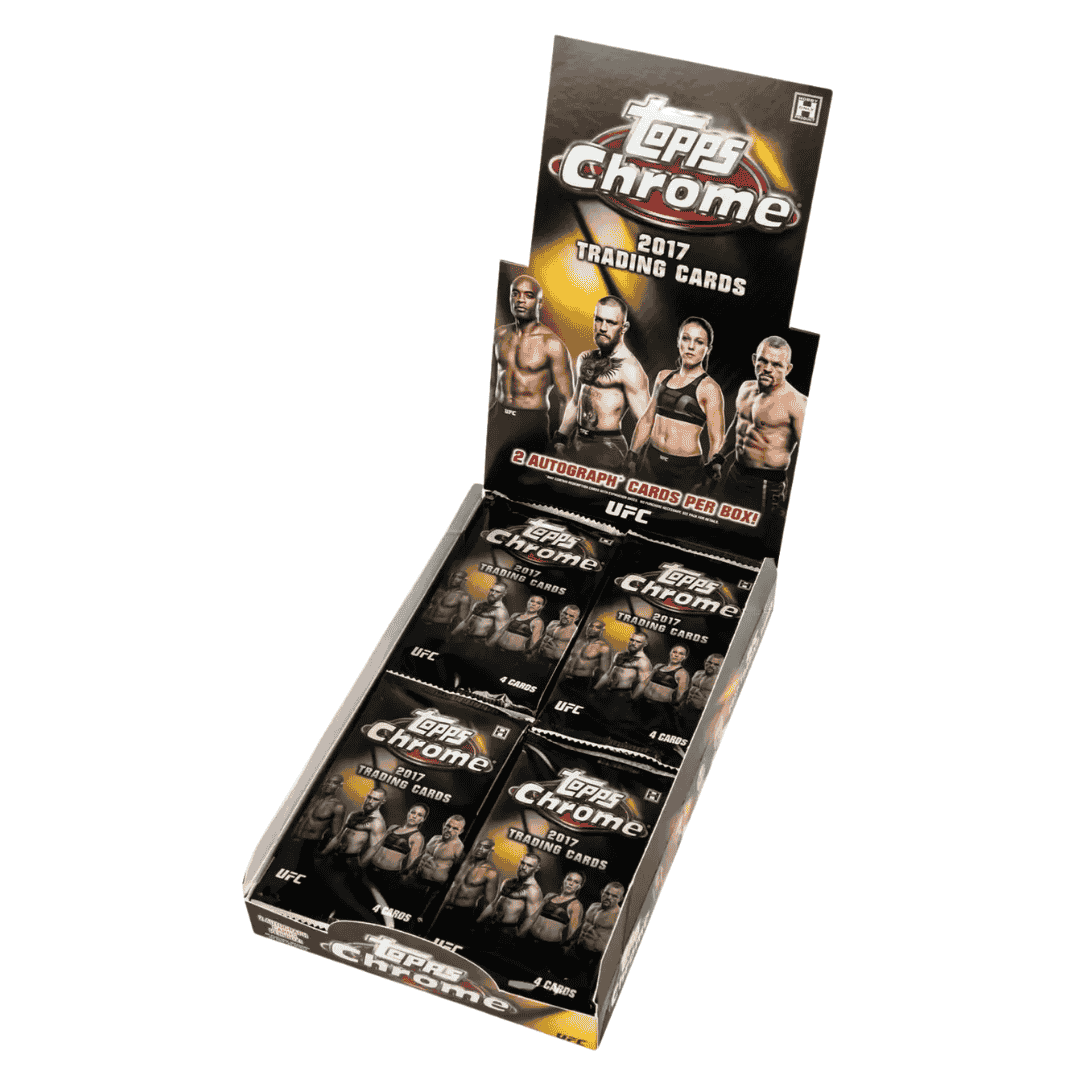 2017 Topps UFC Chrome Hobby Box