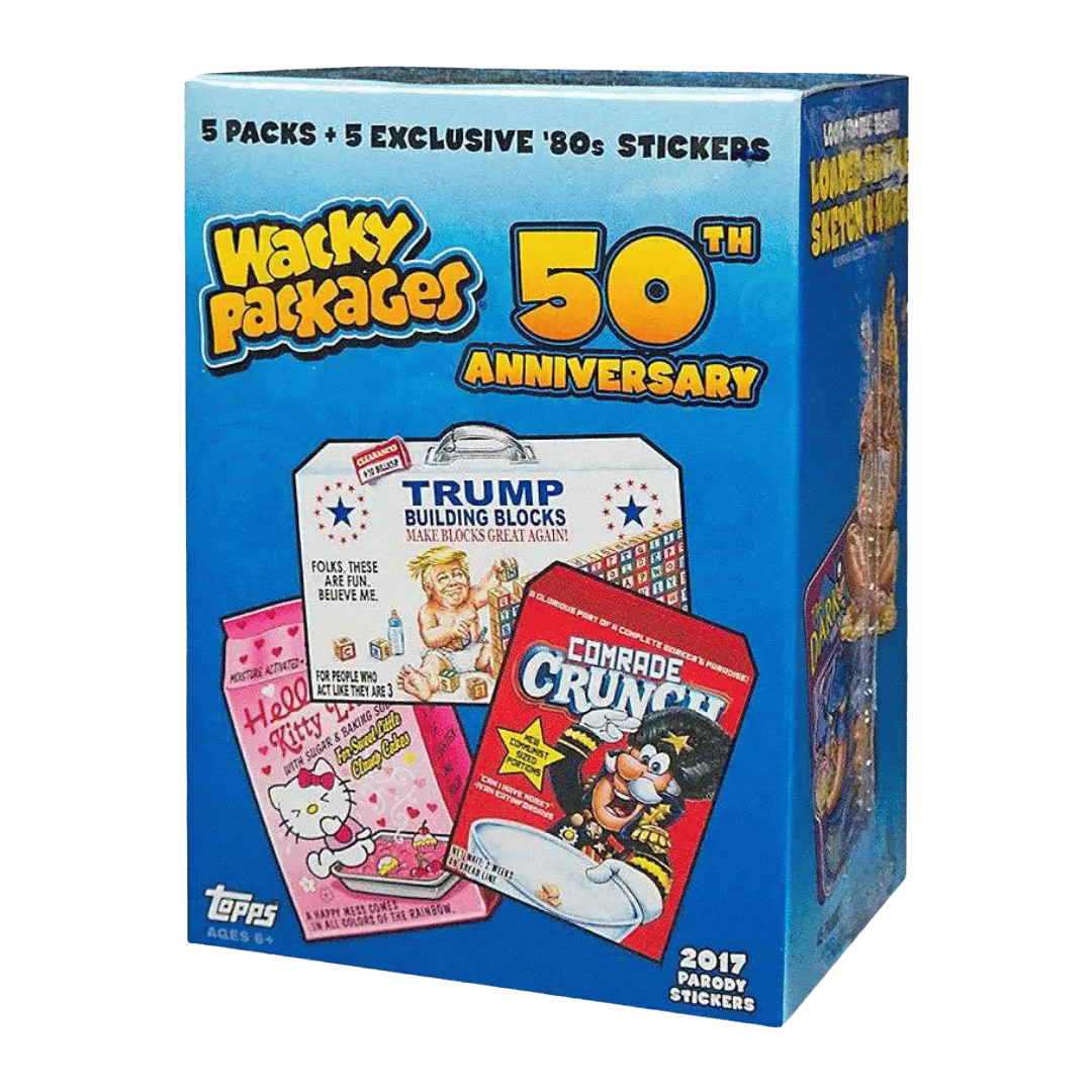2017 Topps Wacky Packages 50th Anniversary Blaster Box