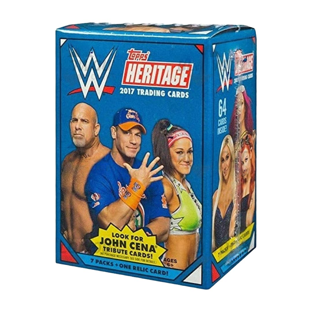 2017 Topps WWE Heritage Wrestling Blaster Box