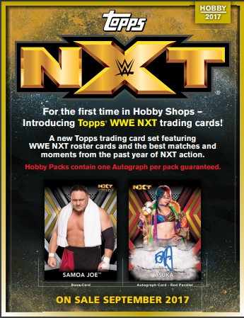 2017 Topps WWE NXT Wrestling Hobby Pack