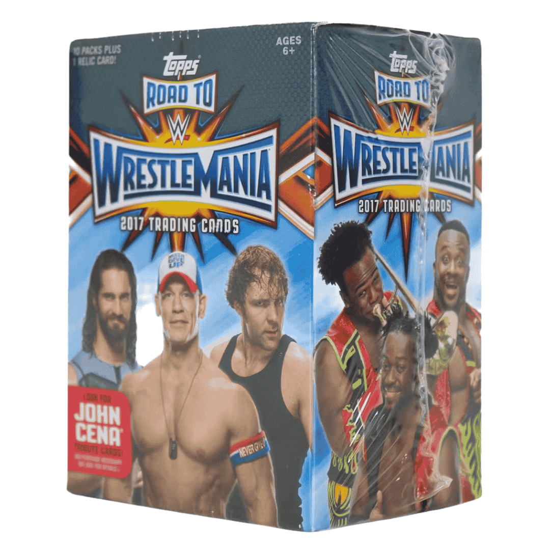 2017 Topps WWE Road To Wrestlemania Blaster Box
