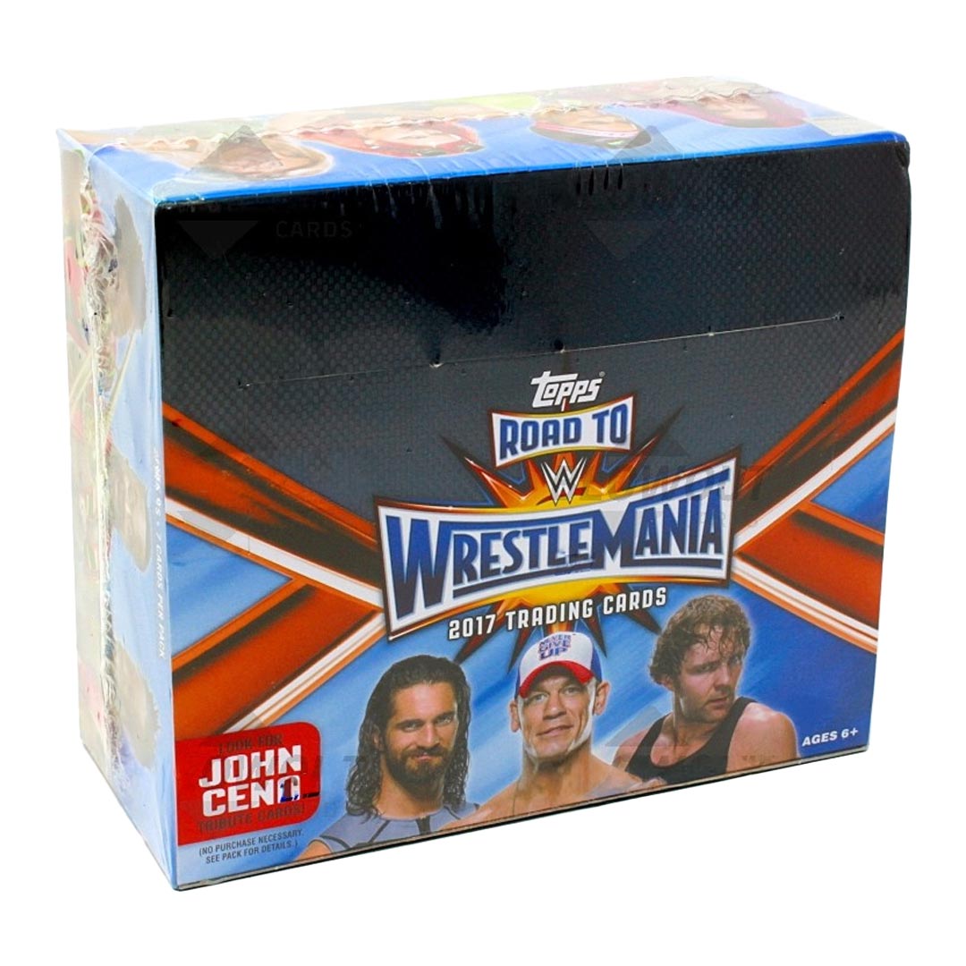 2017 Topps WWE Road To Wrestlemania Retail Box