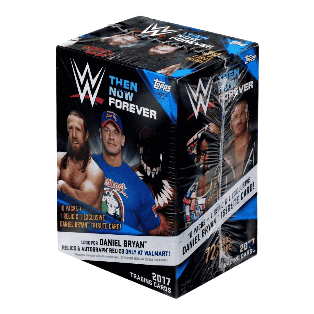 2017 Topps WWE Then, Now, Forever Wrestling Blaster Box