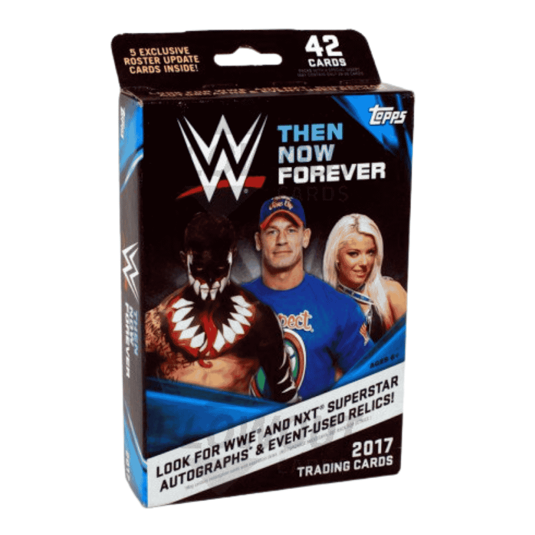 2017 Topps WWE Then, Now, Forever Wrestling Hanger Box