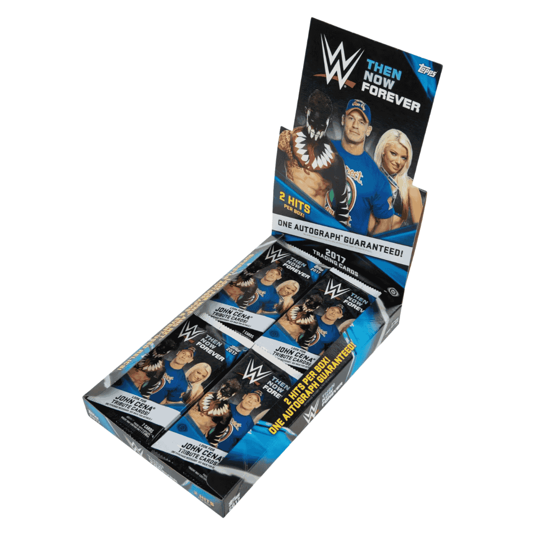 2017 Topps WWE Then, Now, Forever Wrestling Hobby Box