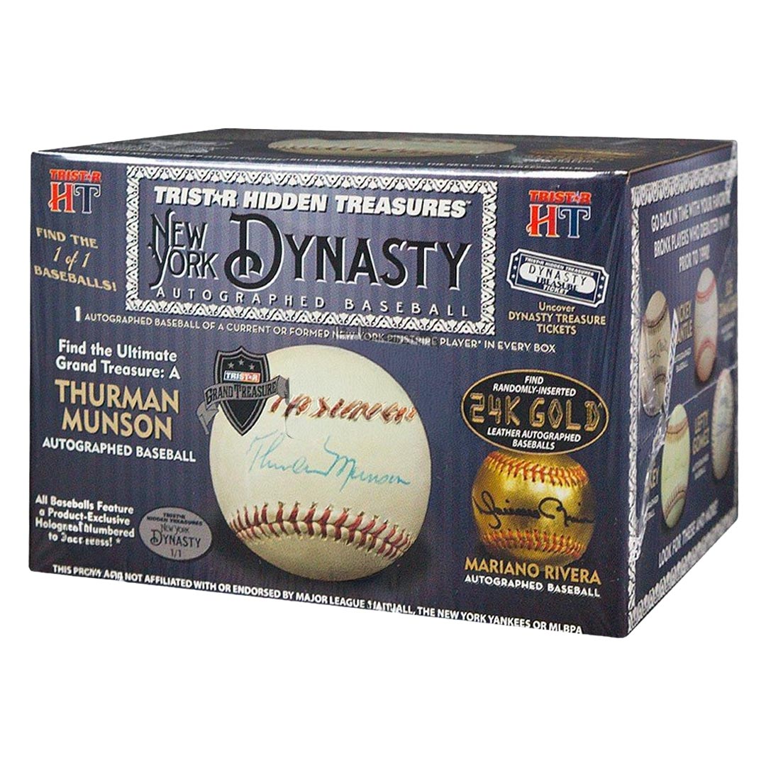 2017 Tristar Autographed Baseball New York Dynasty Box