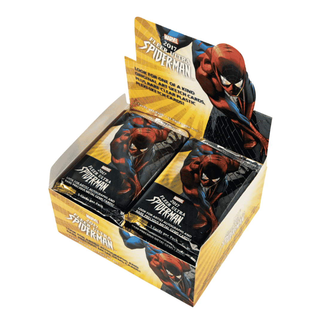 2017 Upper Deck Fleer Ultra Spider-Man Hobby Box