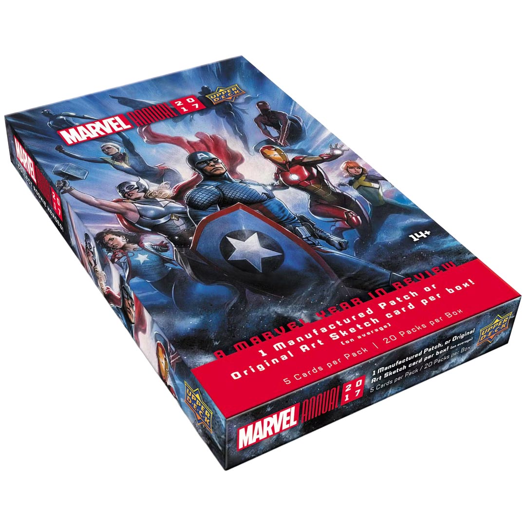 2017 Upper Deck Marvel Annual Trading Cards Box