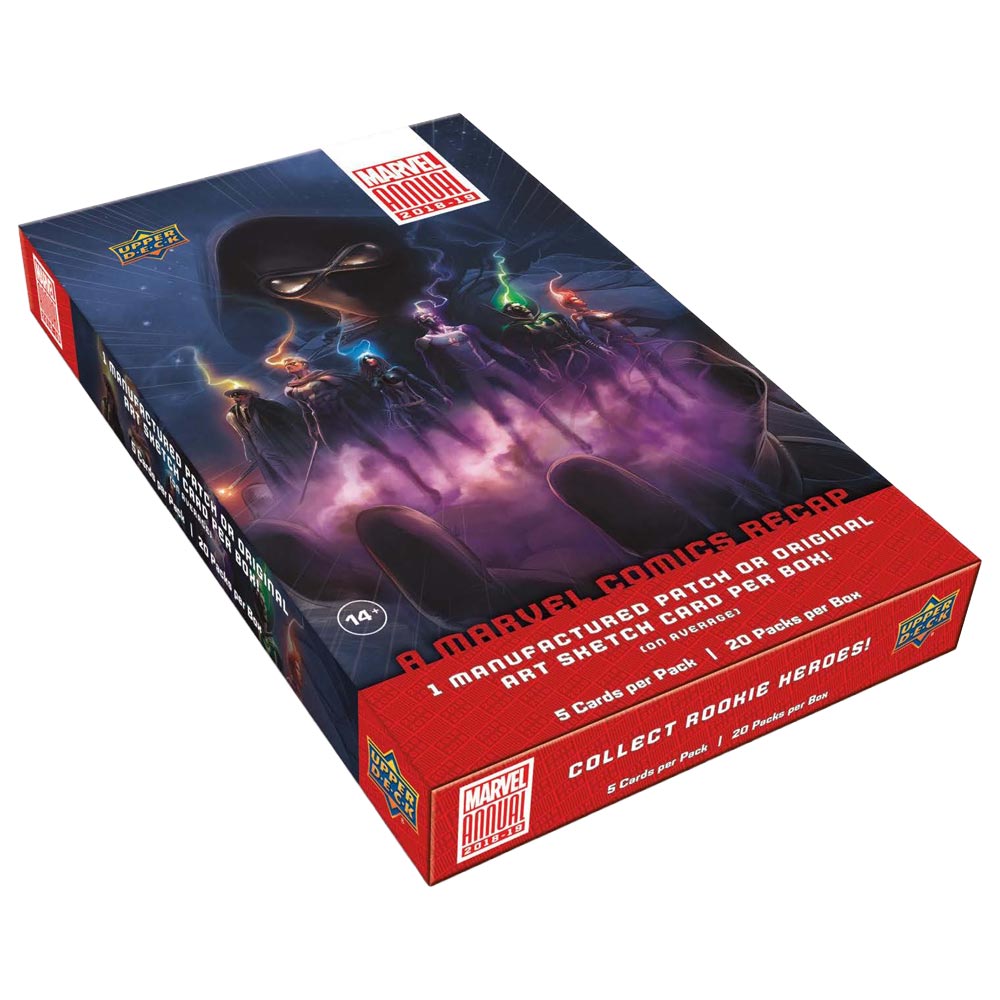 2018-19 Marvel Annual Trading Cards Box (Upper Deck)