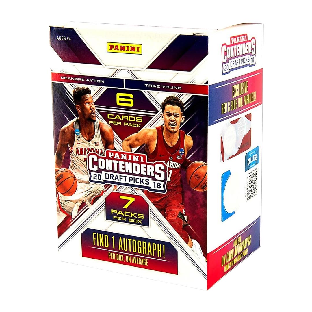 2018-19 Panini Contenders Draft Picks Collegiate Basketball Blaster Box