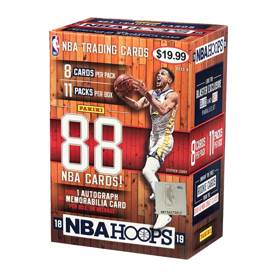 2018-19 Panini NBA Hoops Basketball Blaster Box