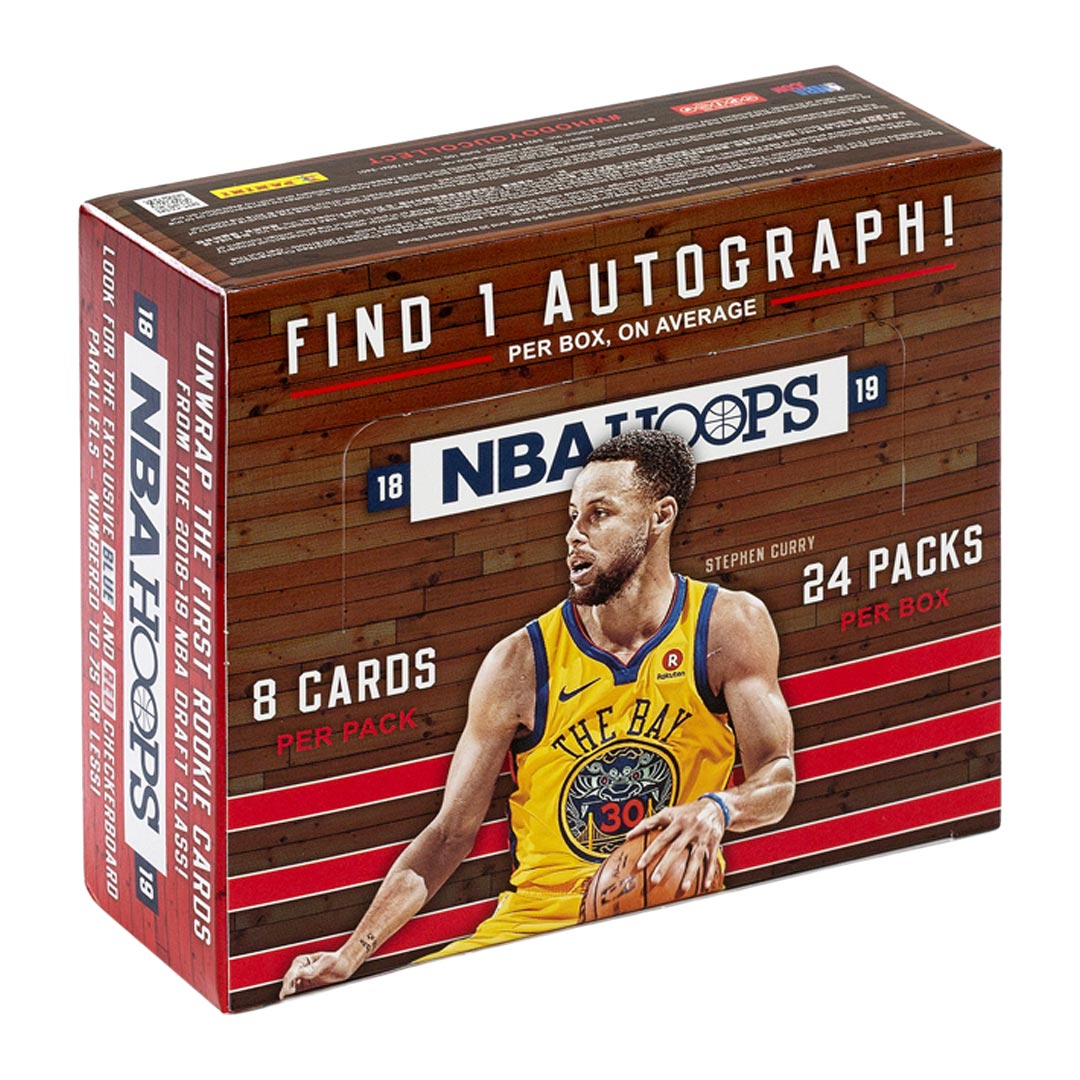 2018-19 Panini NBA Hoops Basketball Retail Box