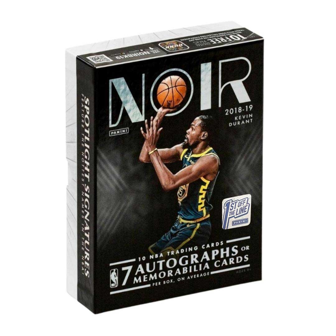 2018-19 Panini Noir Basketball 1st Off The Line Hobby Box