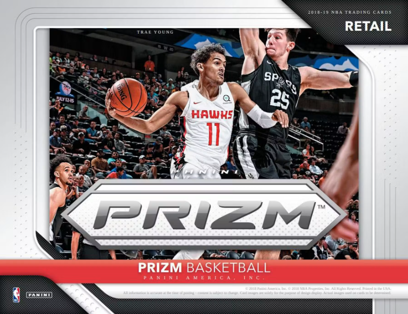 2018-19 Panini Prizm Basketball Cello Pack 12-Pack Lot