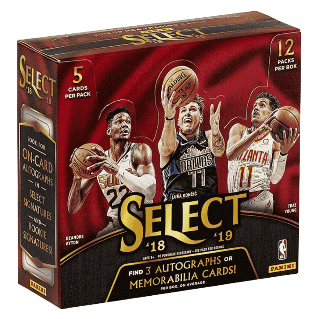 2018-19 Panini Select Basketball Hobby Box