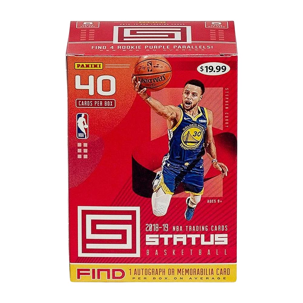 2018-19 Panini Status Basketball 8-Pack Blaster Box (Red)