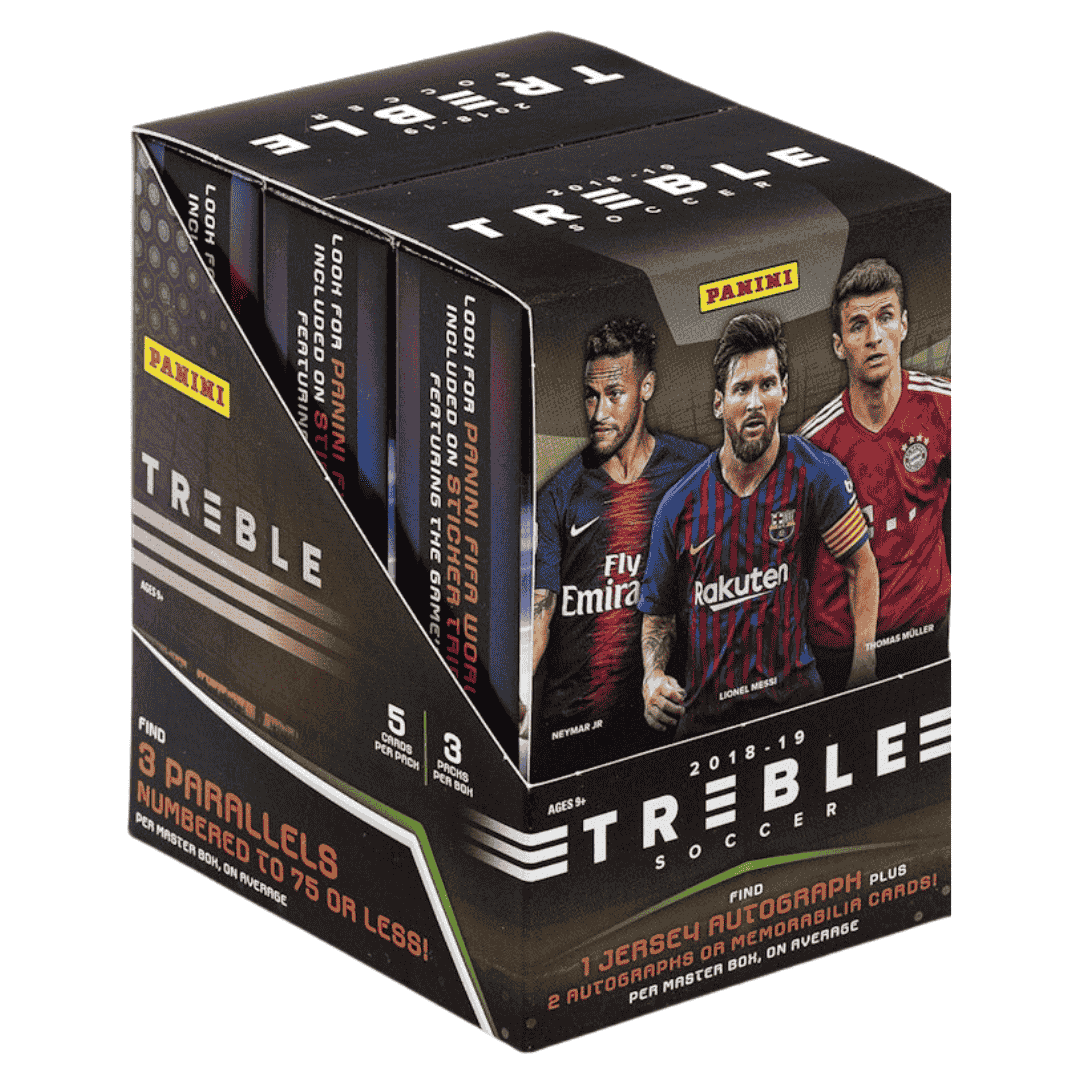 2018-19 Panini Treble Soccer Hobby Box