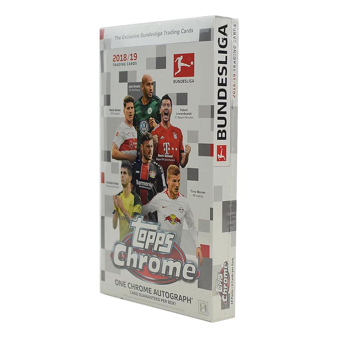 2018-19 Topps Chrome Bundesliga Soccer Hobby Box