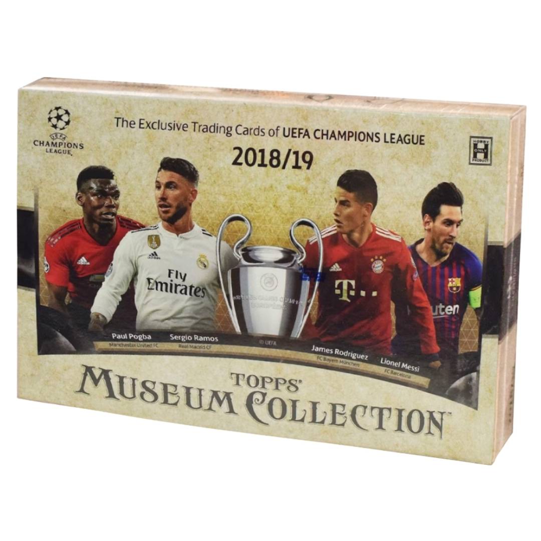 2018-19 Topps UEFA Champions League Museum Collection Soccer Box