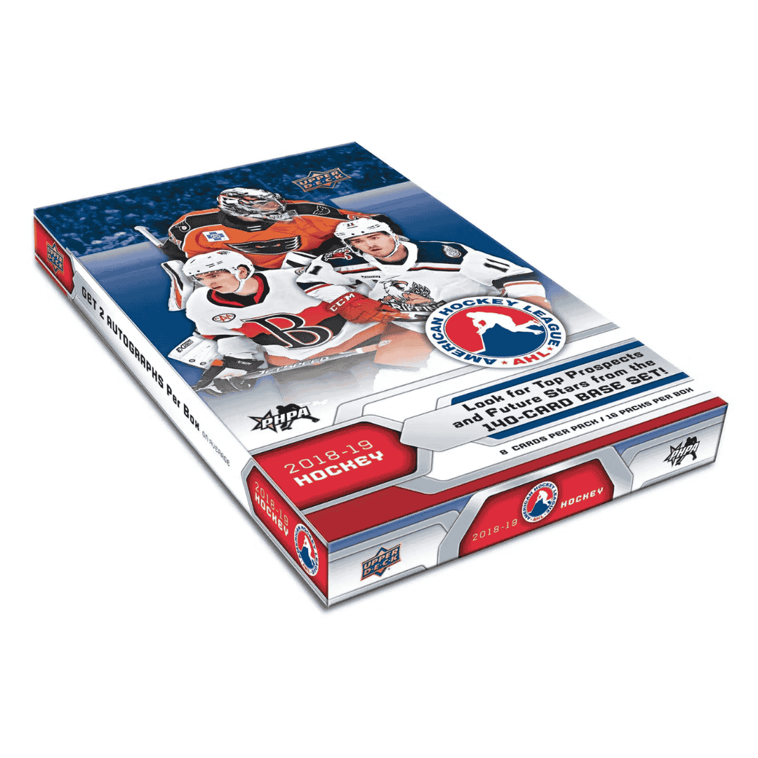 2018-19 Upper Deck AHL Hockey Hobby Box