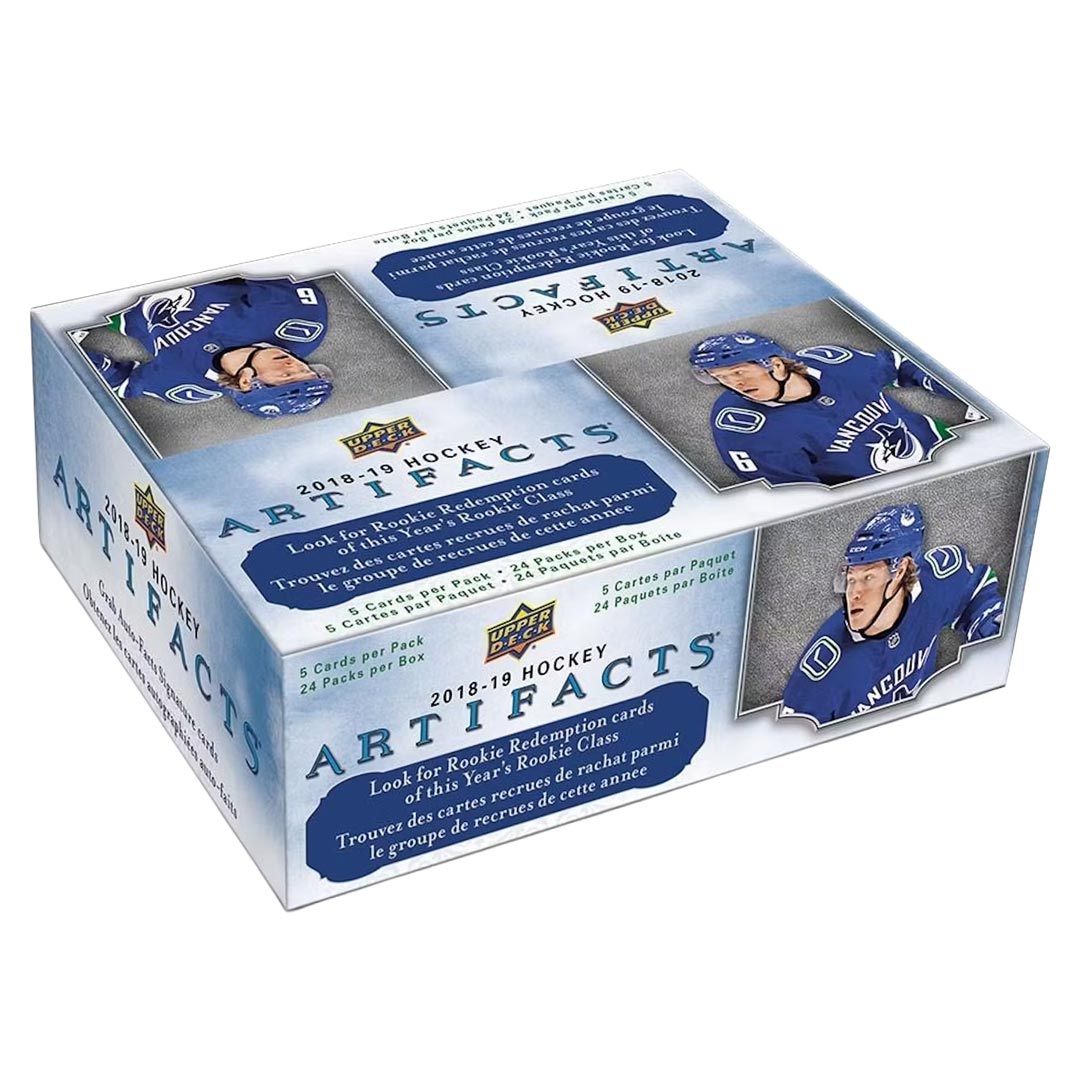 2018-19 Upper Deck Artifacts Hockey 24-Pack Retail Box