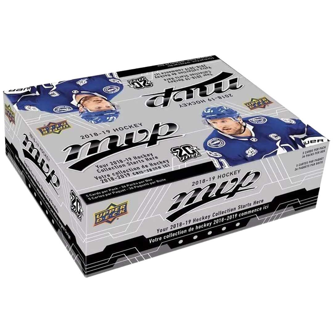 2018-19 Upper Deck MVP Hockey Retail Box