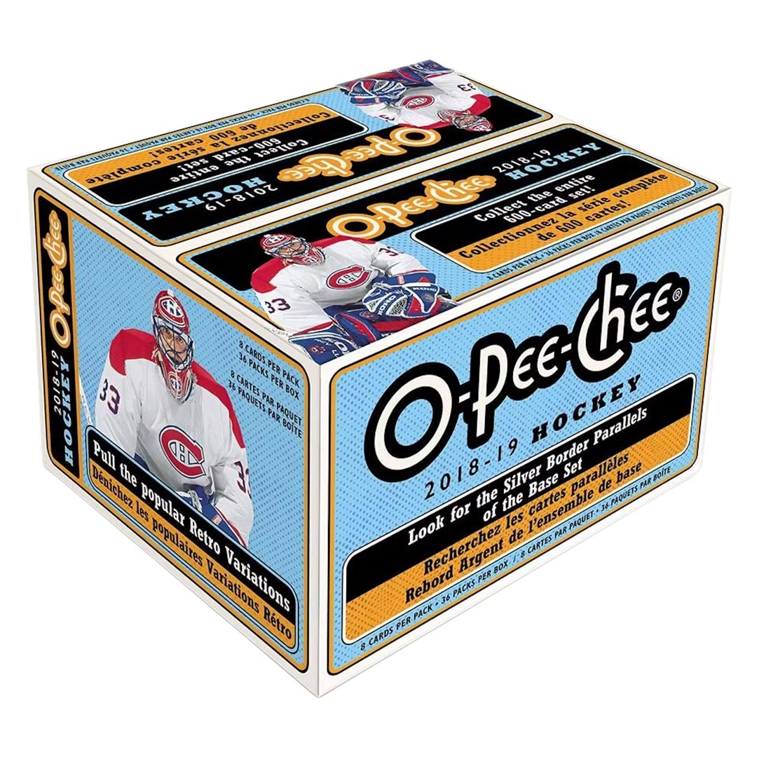 2018-19 Upper Deck O-Pee-Chee Hockey Retail 36-Pack Box