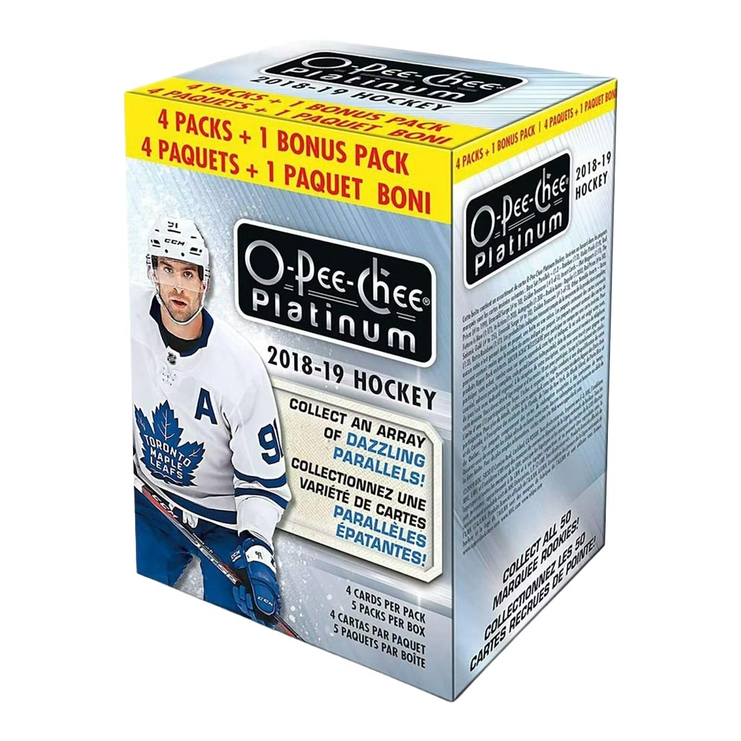 2018-19 Upper Deck O-Pee-Chee Platinum Hockey Blaster Box