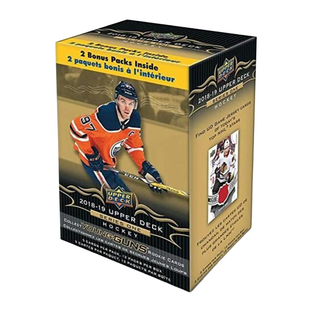 2018-19 Upper Deck Series 1 Hockey Blaster Box
