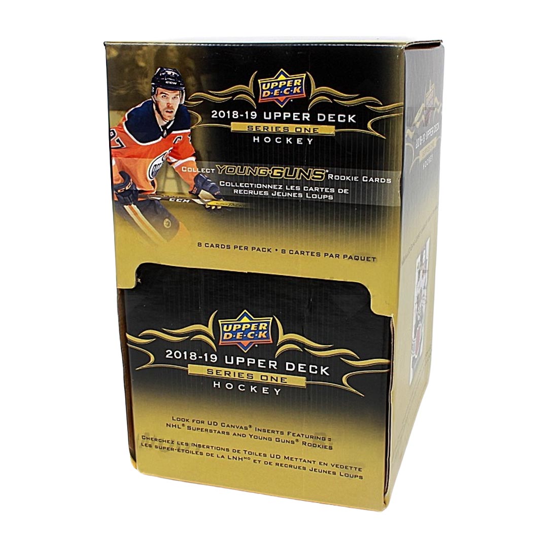 2018-19 Upper Deck Series 1 Hockey Gravity Feed Box