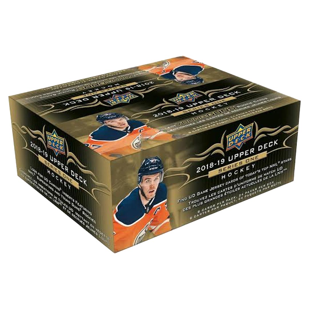 2018-19 Upper Deck Series 1 Hockey Retail Box