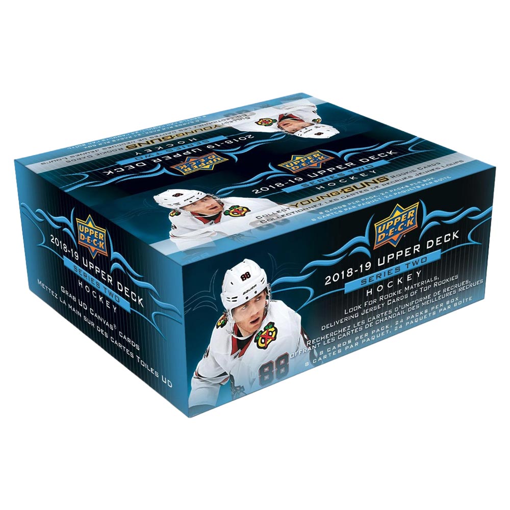 2018-19 Upper Deck Series 2 Hockey 24ct Retail Box