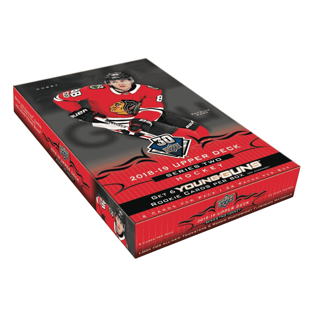 2018-19 Upper Deck Series 2 Hockey Hobby Box