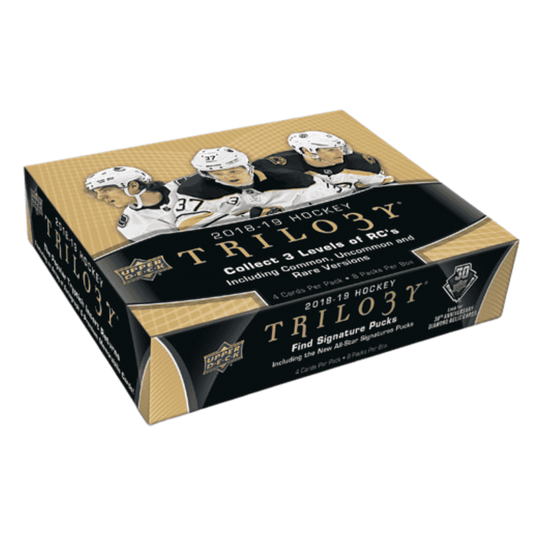 2018-19 Upper Deck Trilogy Hockey Hobby Box