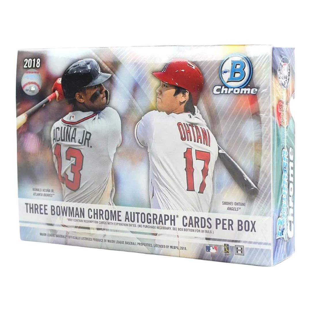 2018 Bowman Chrome Baseball HTA Choice Box