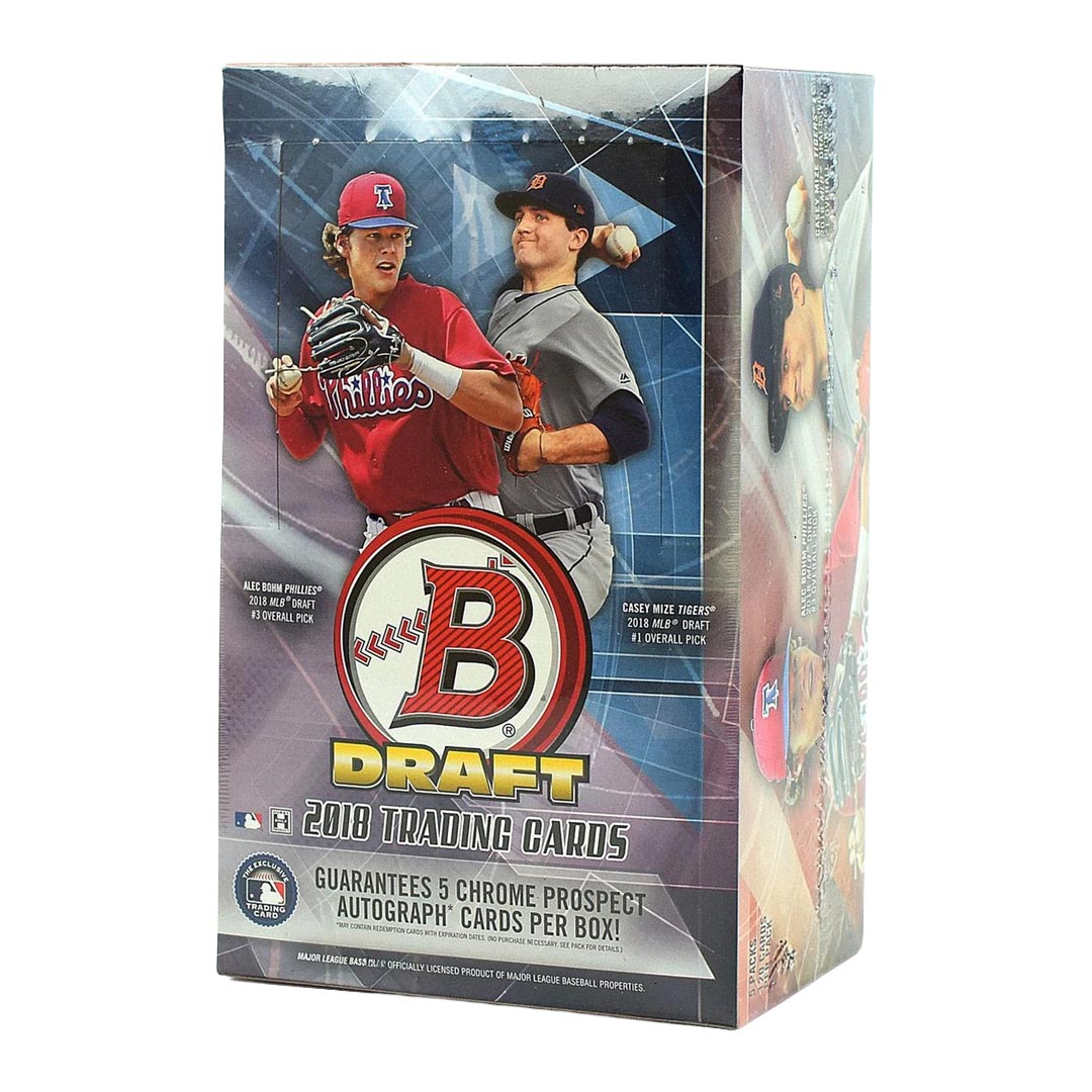2018 Bowman Draft Baseball Super Jumbo Box