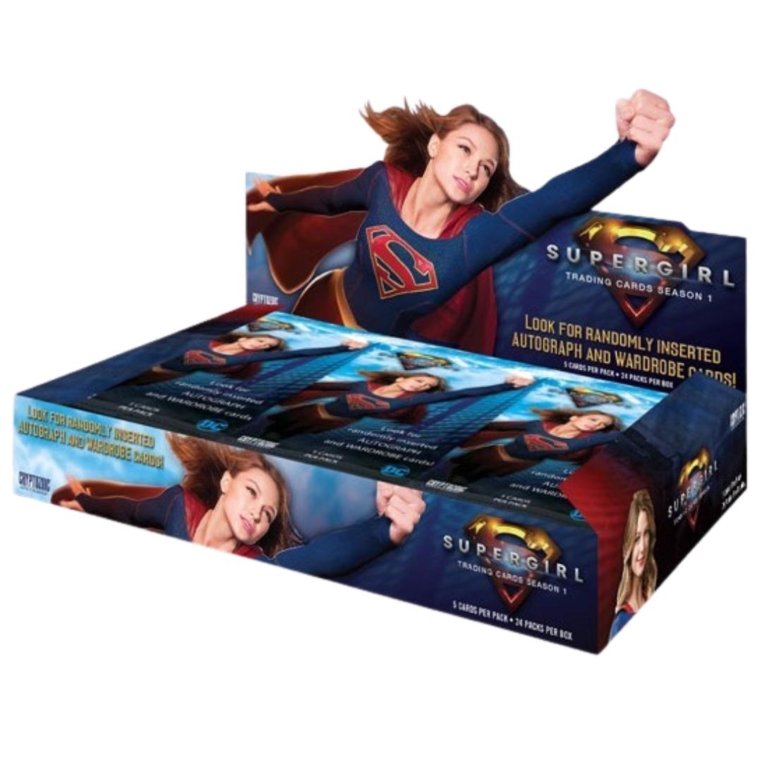 2018 Cryptozoic Supergirl Season 1 Trading Cards Hobby Box
