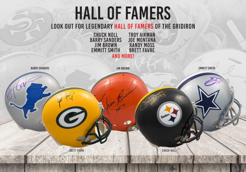 2018 Gold Rush Autographed Full Size Helmet Edition 4-Box Case