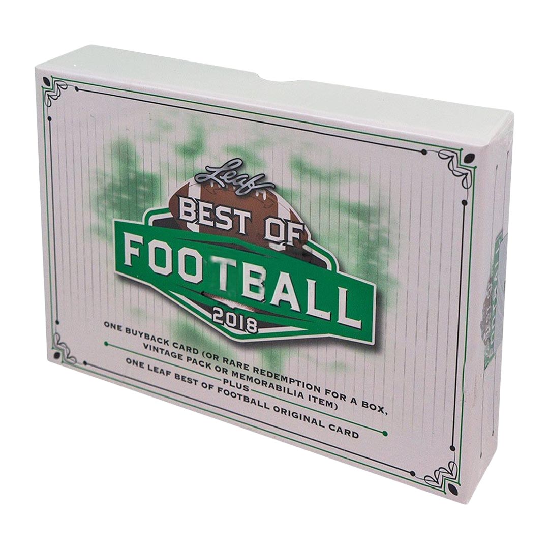 2018 Leaf Best of Football Box