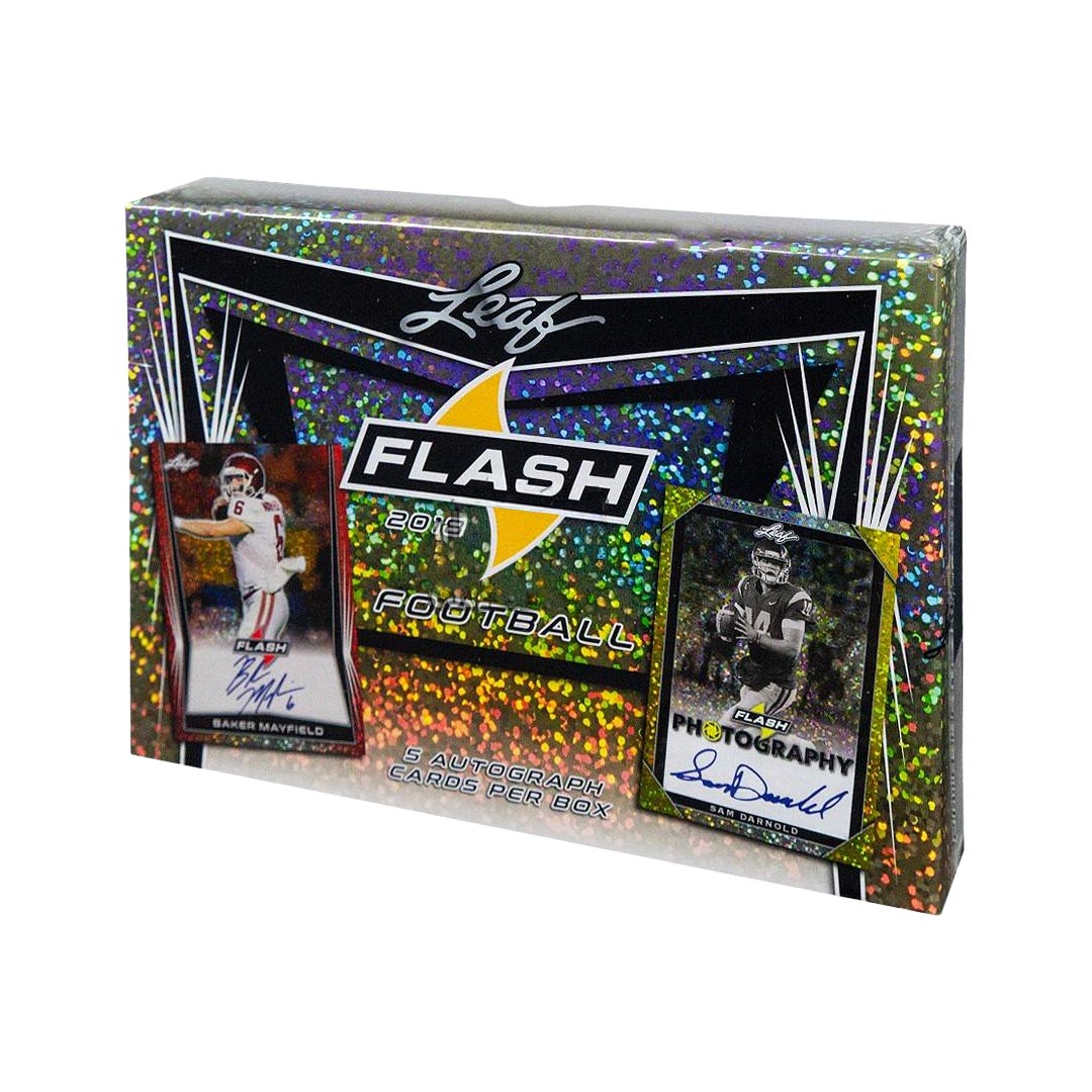 2018 Leaf Flash Football Hobby Box 
