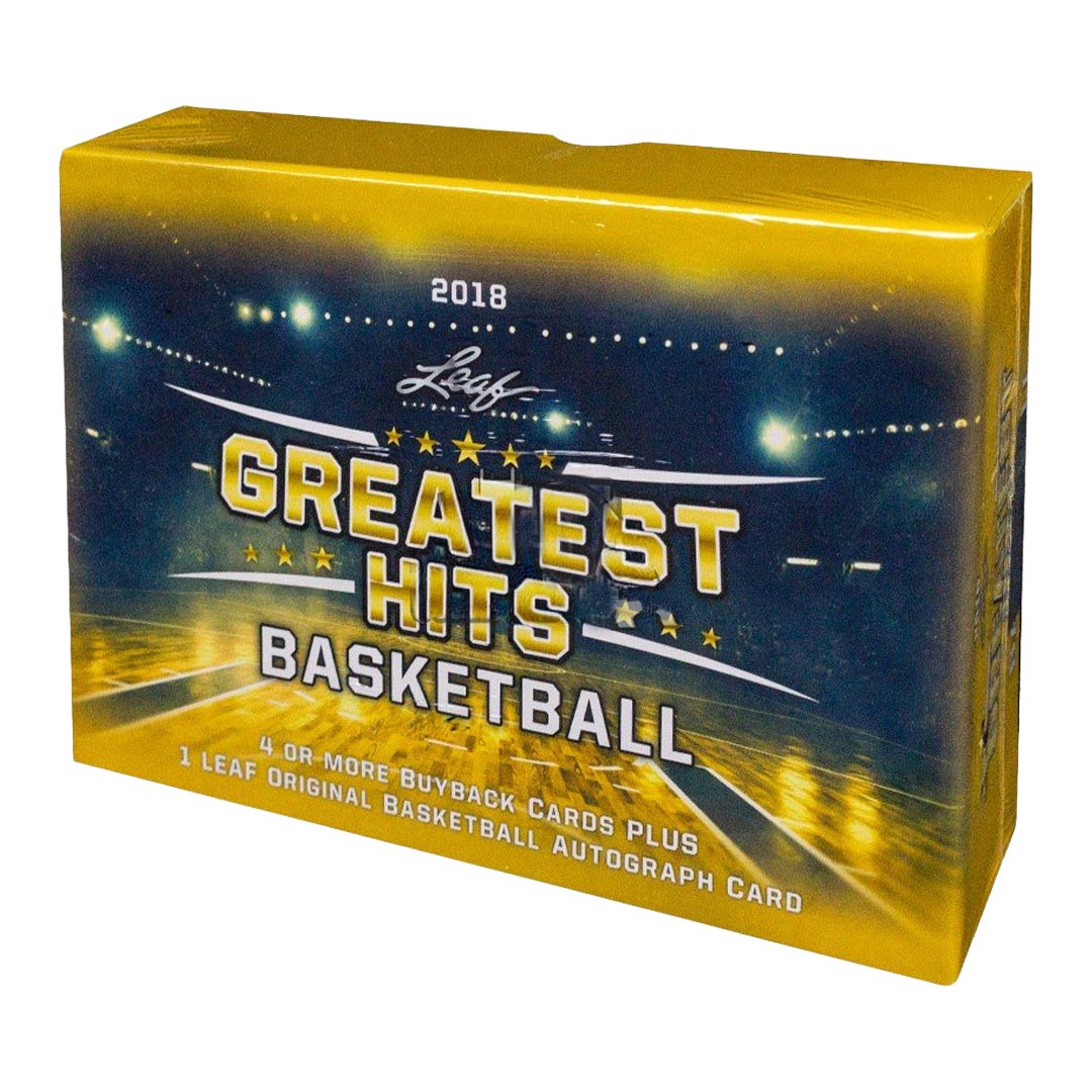 2018 Leaf Greatest Hits Basketball Box