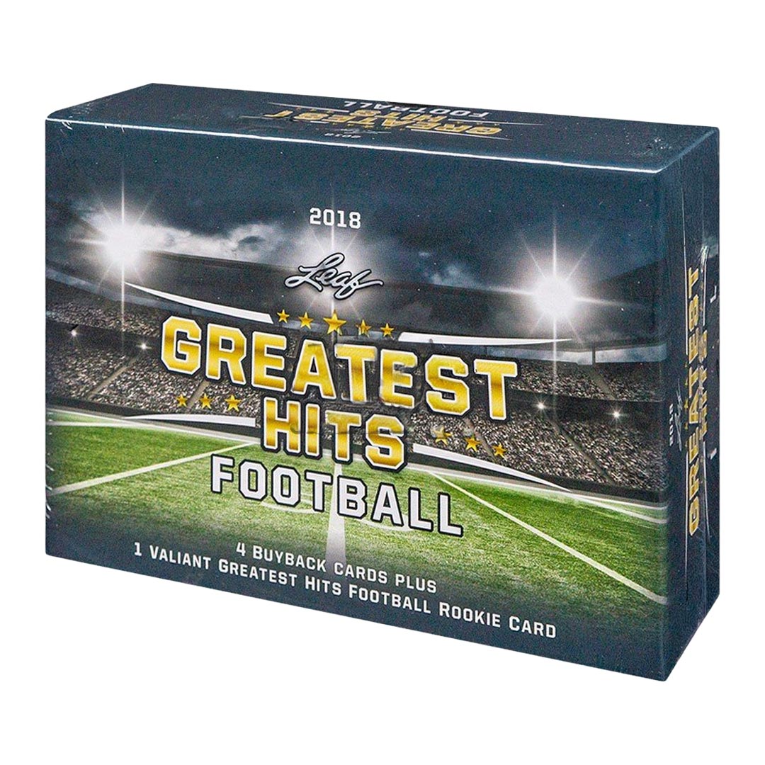 2018 Leaf Greatest Hits Football Hobby Box