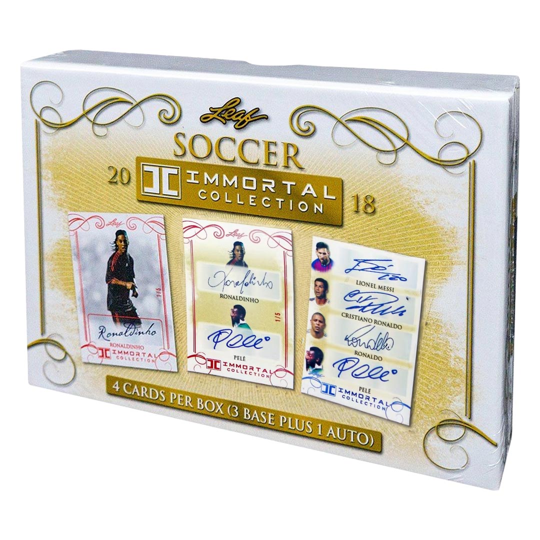 2018 Leaf Immortal Collection Soccer Box