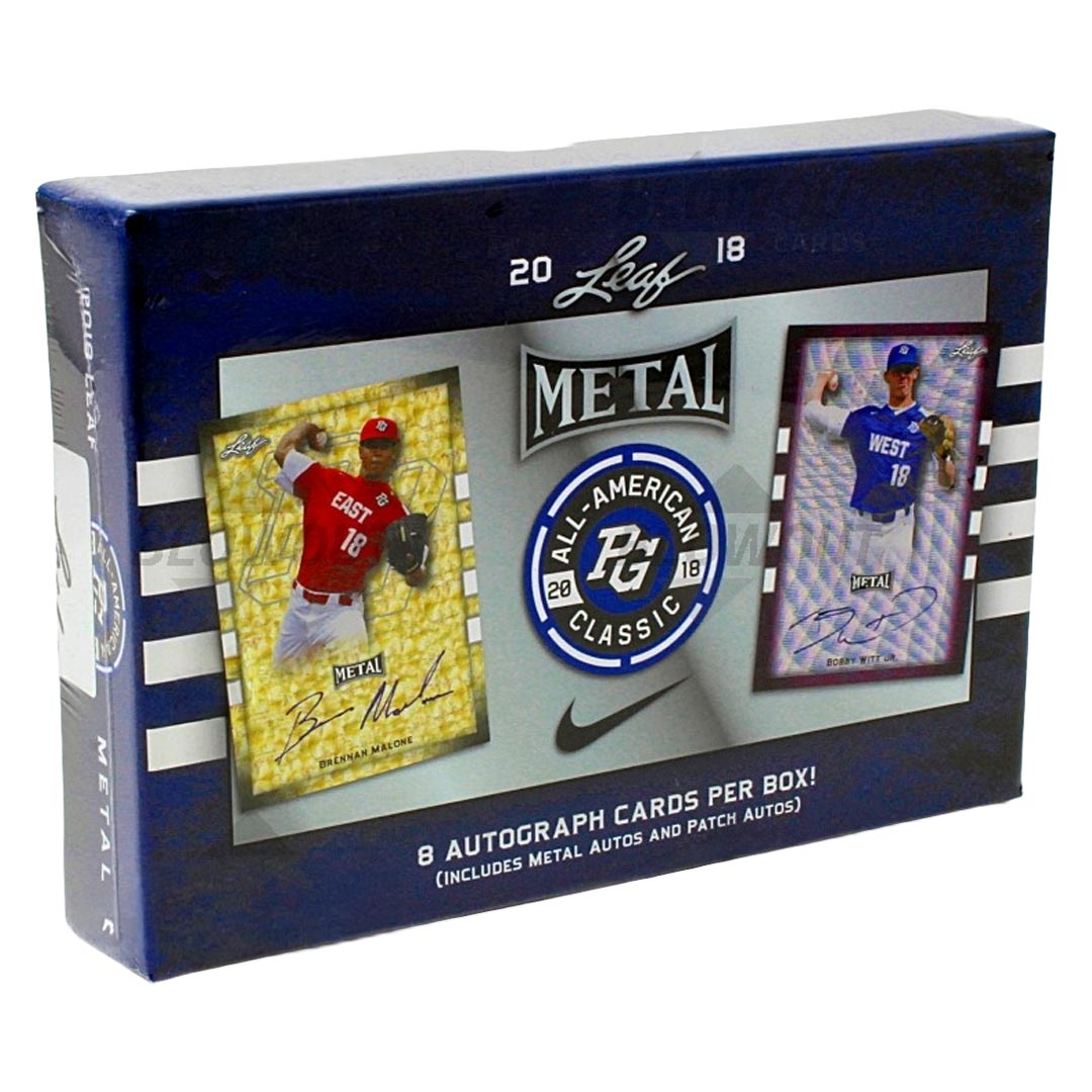 2018 Leaf Metal Perfect Game All-American Baseball Box