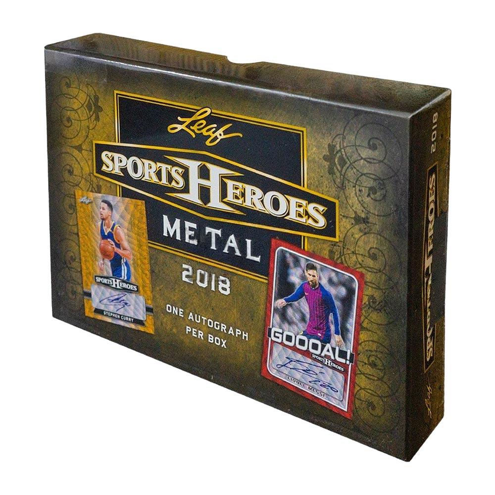 2018 Leaf Metal Sports Heroes Hobby Box 