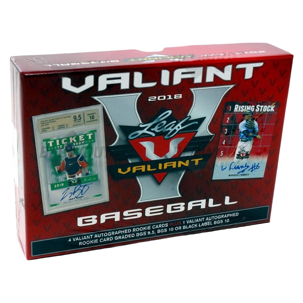 2018 Leaf Valiant Baseball Hobby Box