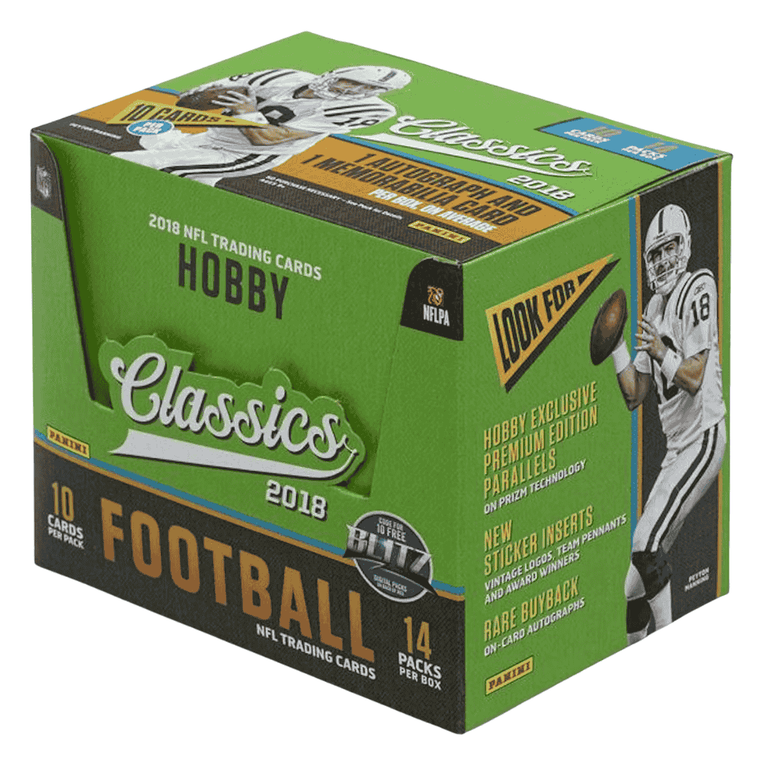2018 Panini Classics Football Hobby Box