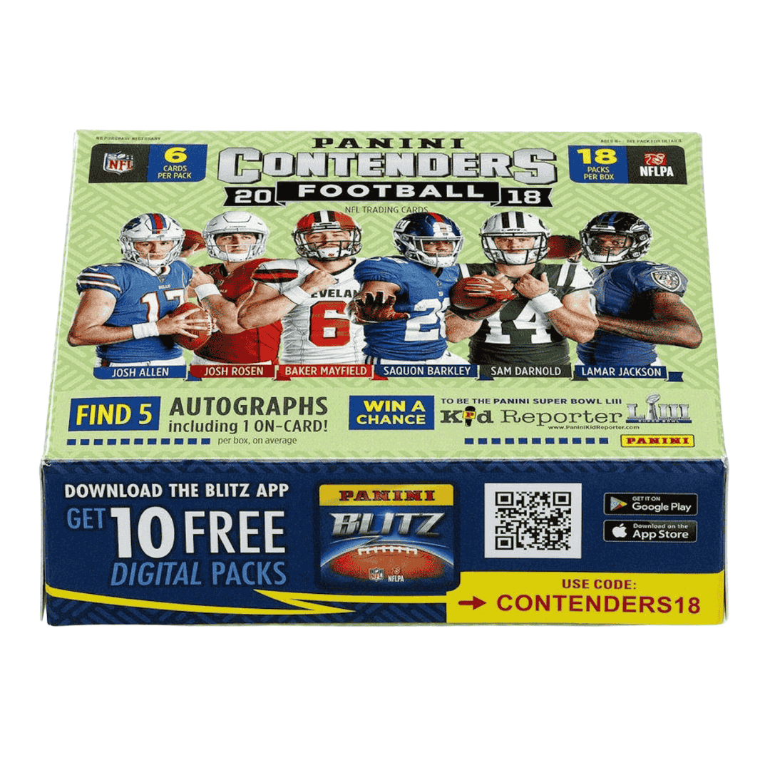 2018 Panini Contenders Football Hobby Box