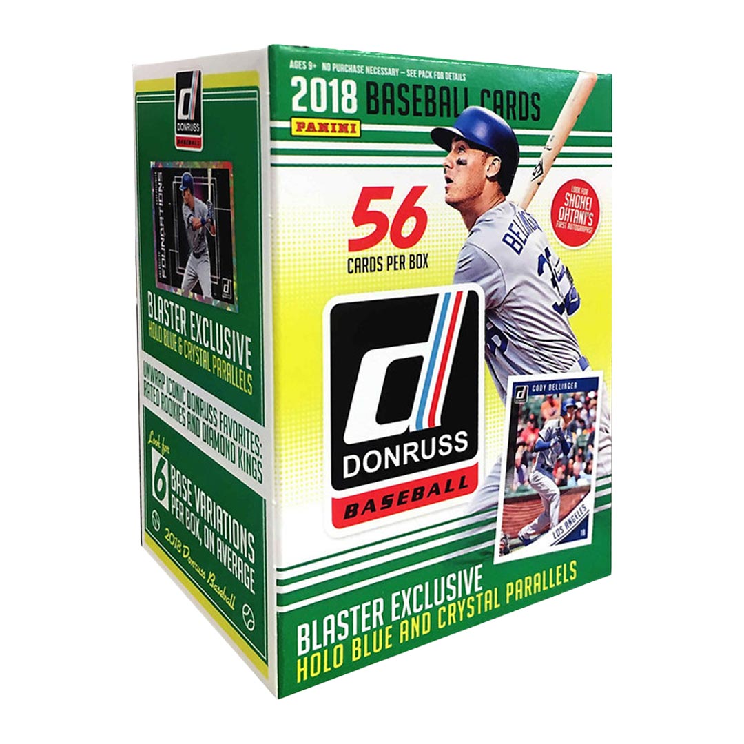 2018 Panini Donruss Baseball Blaster Box