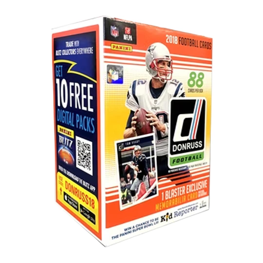 2018 Panini Donruss Football Blaster Box